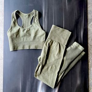 Workout Set - Olive Green